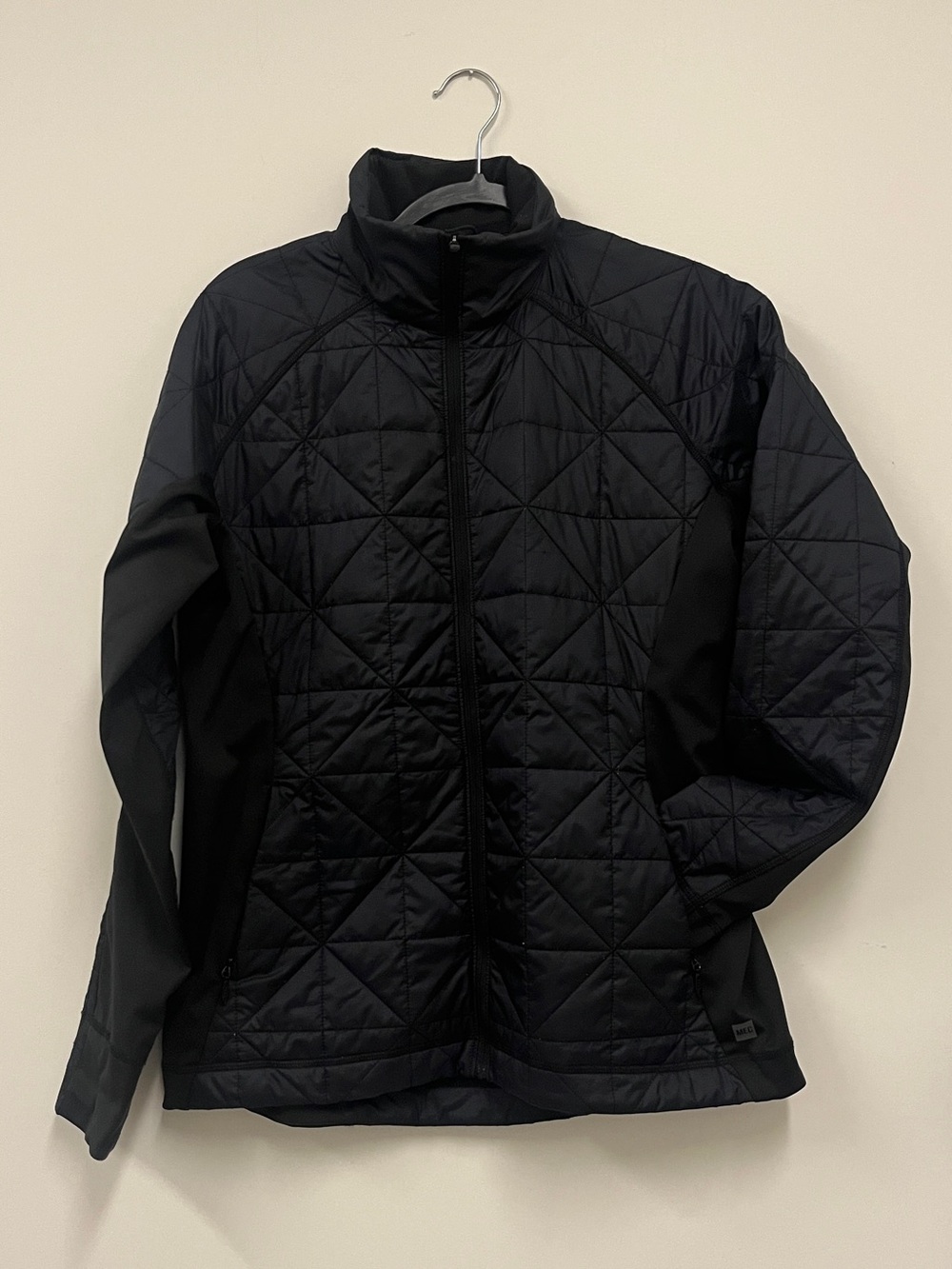 MEC Women’s Uplink PrimaLoft Jacket – Black – Size Large
